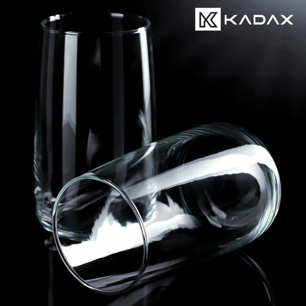 KADAX Zestaw szklanek Do Napojów Drinków 480ml