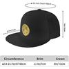 Funny Snapback Hat Shiba Doge Trucker Hat Hip Hop Classic Plaid Flat Baseball Cap Black Adult Unisex Four Seasons Casual Caps