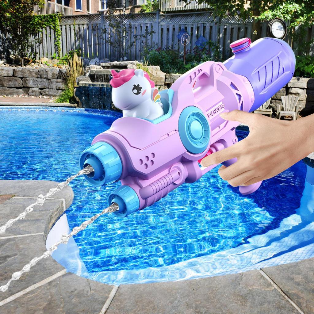 500ml Water Tank Toy for Outdoor Fun with 5-8M Range And Nozzle