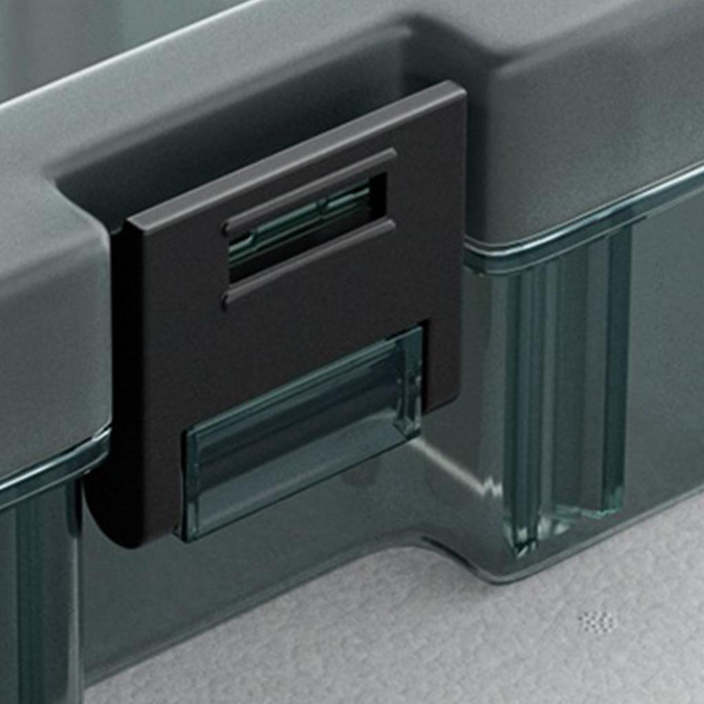 Kunststoff Werkzeugteile Aufbewahrungsbox Schraubenbox Werkzeugklassifizierung Elektronischer Bohrer Bit Zubehör Verdickte Gitterbox