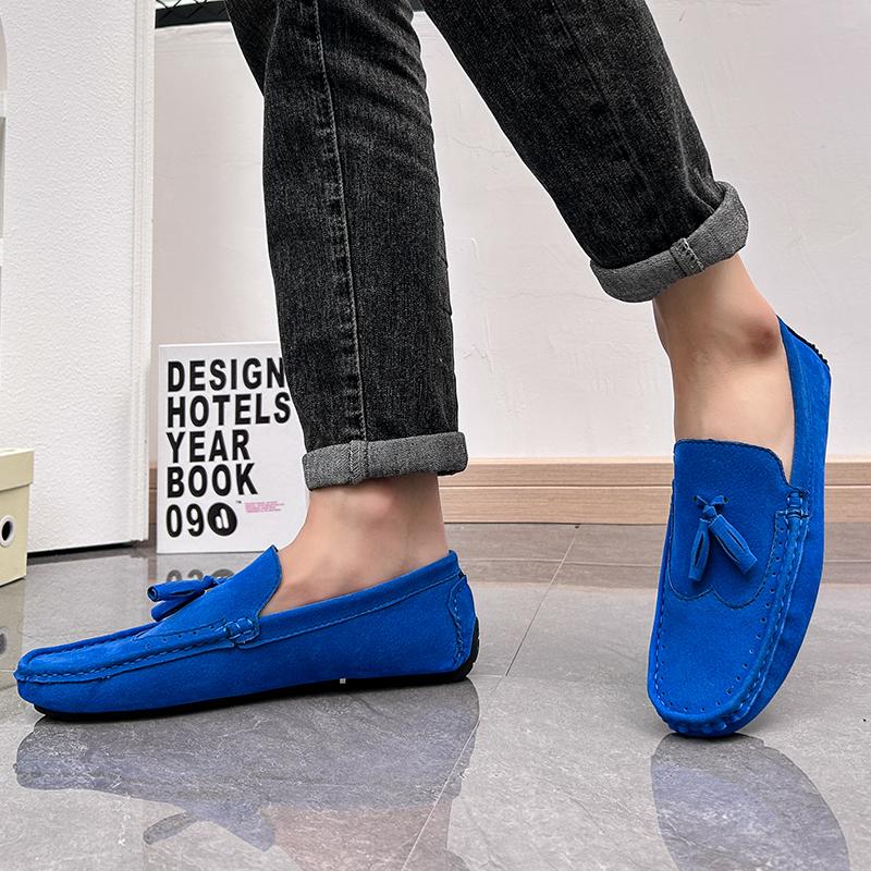 New Loafers Men Casual Shoes Tassel Brogue Big Size Driving Shoes Men Loafers Moccasins Breathable Slip on Loafers for Men