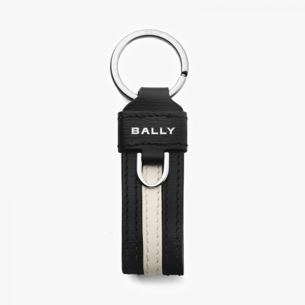 Bally Mlk00r Vt443 U901p Train Sporting Ribbon Stripe Keyring