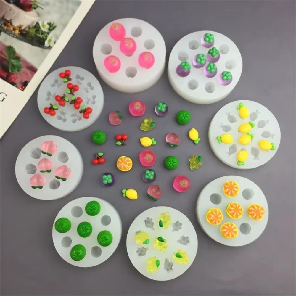 Silicone Fruit Gummy Cake Mold Safe Chocolate Mold New Baking Cake Decoration Tool Fondant Craft