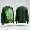 Women's Halloween Printed Long Sleeve Round Neck Sweatshirt