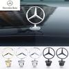 Dla Mercedes Benz Stop Cynku Samochód Przednia Pokrywa Silnika Emblemat Naklejka z Napisem na Maskę Odznaka Naklejka Dla Mercedes Benz W204 W210 W220 W212 C180 C