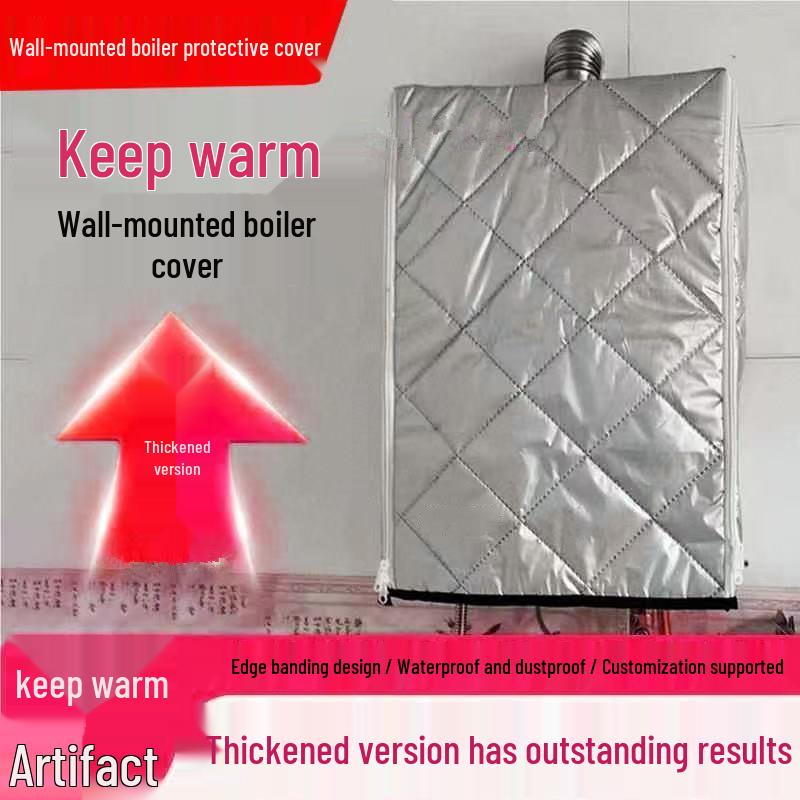 Wall-Mounted Gas Boiler Dust & Oil-Proof Cover for Water Heaters
