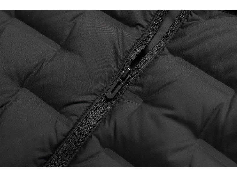 2025 Men's Autumn/Winter Lightweight 90% White Duck Down Jacket - Fashionable Short Stand Collar Style