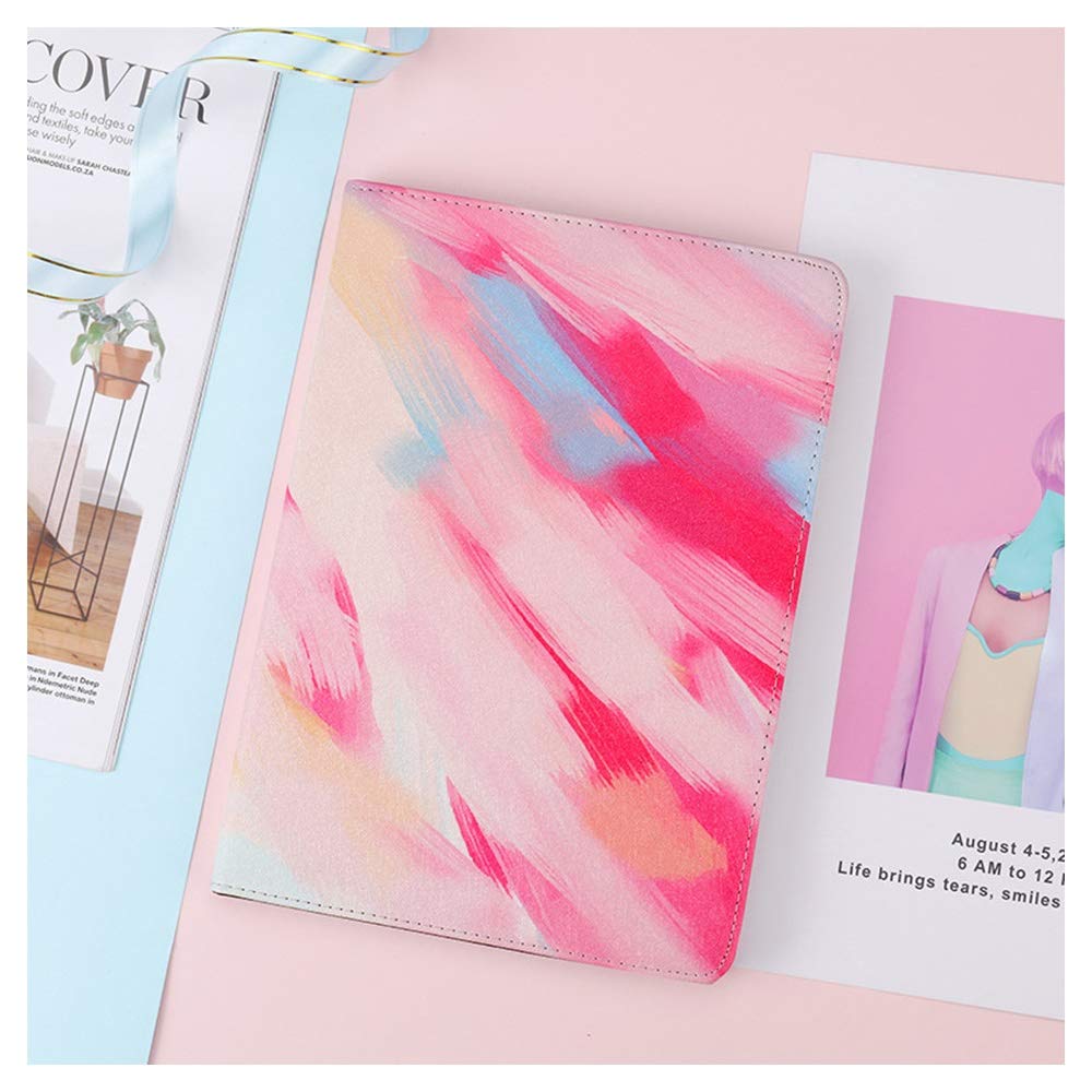 

Чехол для iPad с мраморным узором, милый мраморный чехол для iPad для взрослых, стильный кожаный чехол с авто-мягким, популярный среди женщин, масляная живопись 6, 5, Air, чехол,
