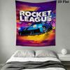 Rocket League Muur Tapijt Esthetisch Wandkleed Bedrukt Stof Deken Decoratieve Tapijten voor Slaapkamer Woonkamer Huisdecoratie