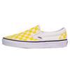 Slip-On Series Comfortable Casual Low-Top Canvas Shoes Unisex Sneakers Yellow White Checkered VN0A4BV3VXL