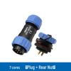 SP21 12-Pin Waterproof IP67 Aviation Plug Rear Nut Solder Connector