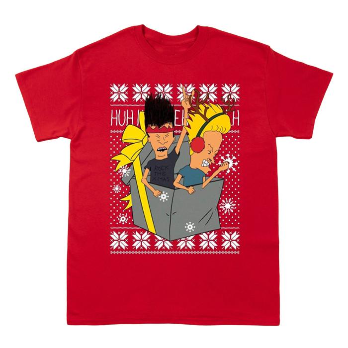 

Beavis and Butt Head Rockk This Xmas Christmas D2026 Unisex T-Shirt XXXXL