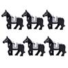 Medieval Military Building Blocks Cavalry Army Horse Animal Elephant Camel Wolf Crocodile Brick Toy Accessories S003