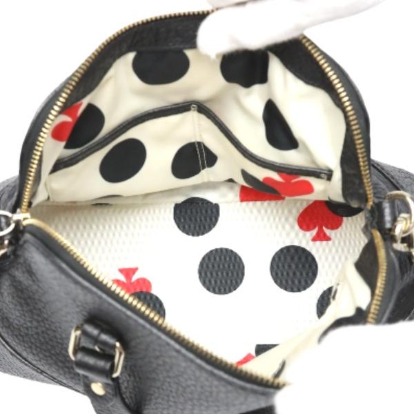 Kate Spade Shoulder Bag leather black Women Used