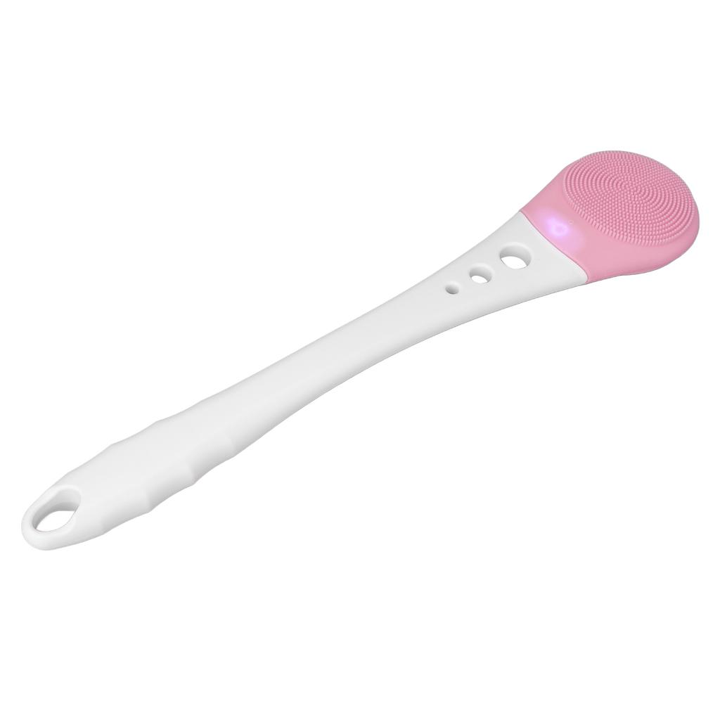 Electric Body Bath Brush Multifunctional Waterproof Shower Brush with   Handle for Body Clnsing Exfoliation
