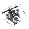 Easy to Use Brakes Tube Straightener Bender Quality Steel Materials Adjustable Design for Simple Efficient Operation