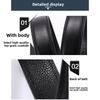 Genuine Leather Belt 3.5 Automatic Buckle Headless Stitching 3.0 Double Open Edge Shaved Edge First Layer Cowhide Belt