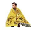 niceluke of Emergency Sheet Aluminum Sheet Disaster Survival Sheet Compact Cold Protection for and Mountain Gold x 210cm (Set 6) Prevention, (Cold