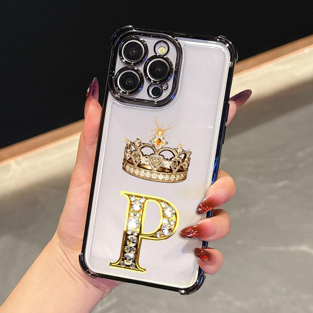 

Case For Samsung Galaxy A57 A37 A07 A17 A56 5G A55 A54 A52 A53 A36 A34 A35 A33 A73 A26 A25 16 A06 Letter L Q I R S P Phone Cover Galaxy A73 5G