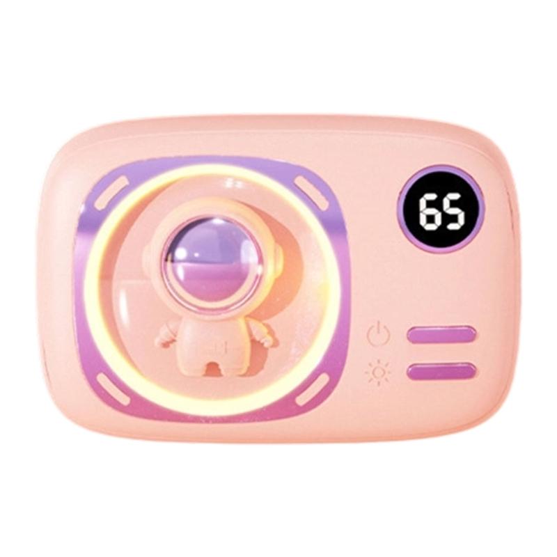 

Transportable Electric Hand Toastier 1200mAh Battery Operated Fast Heating Forty thousand Ticks With ABS Case And Tripli рожевий