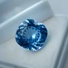 Natural Blue Sapphire Loose Gemstone Quality 11 ct Square Cushion Cut September Birthday Birthstone
