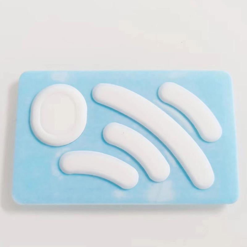 Ice Edition Mouse Skates Stickers Mouse Feet Pad Round Glides Curveds Edges for GProWireless GPROX Superlight 2 Mouse