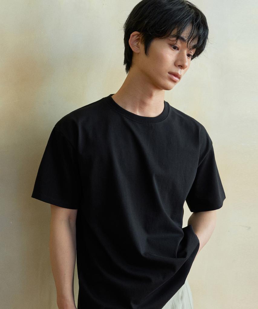 Wednesday Oasis [Atelier Standard] Half Round T-Shirt_Black(Wb6Tp43)