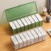 Acrylic Card Holder Storage Box for Pokémon, Ultraman, and Game King Cards.
