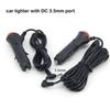 3/1.5M Car Lighter Power connector cord Cable Adapter On/Off Switch to DC 12V 3.5mmx1.35mm 3.5 for Radar Detector