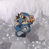 Cartoon Dragon Brooch Stunning Flying Dragon Zodiac Pin Metal Accessory For Fashion