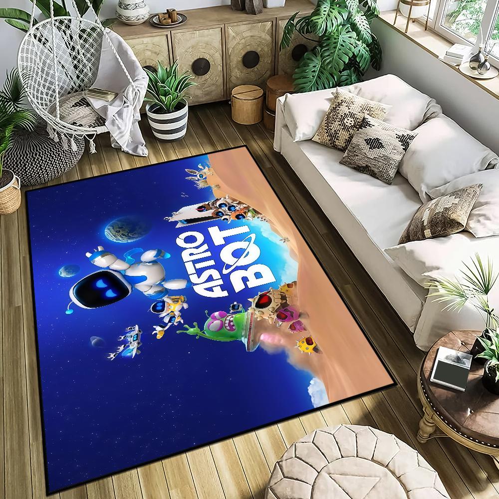 Gra A-Astro Bot Mały Dywanik Przyłóżkowy Kuchenny Łazienkowy Salon Dom Dom Sypialnia Mata Podłogowa Wycieraczka Dekoracja