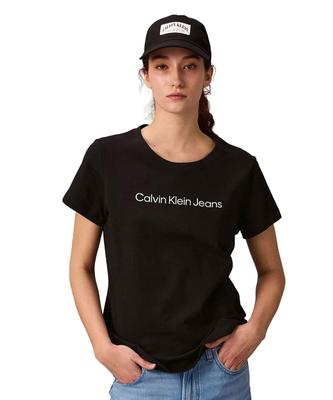 Slim 47AB807 S BLACKUB1 [Calvin Klein] T-shirt