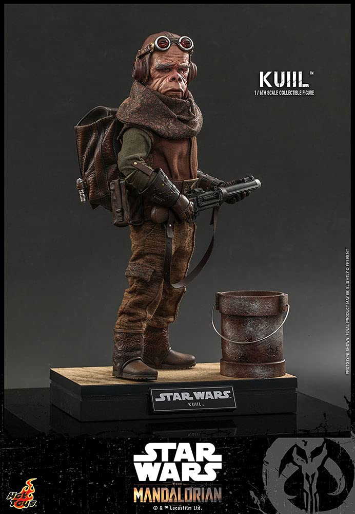 TV Masterpiece The Mandalorian Kuiil 16 Scale Figure Brown