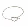 Creative Heart Buckle Women's Bracelet - Sweet, Versatile, Trendy, and Unique Niche Fashion Jewelry.