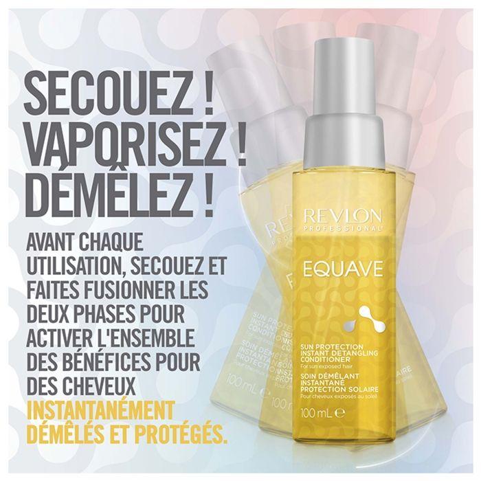 Soin démêlant - Equave - Protection Solaire - 100ml - Kératine - Tous types de cheveux