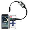 11-Key Mini Bluetooth LED Strip Controller: Monochromatic Dimming & Color Adjustment
