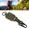 2 PCS Easy Pull Buckle Keychain Olecranon Buckle Stretchable Quick Release Buckle Key   for Bag Pants