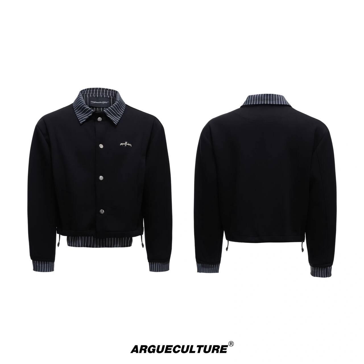 

2024 Men s Stylish Jacket: Spring/Autumn High Street Fashion, Hong Kong/Japanese Harajuku Style, Korean Loose Fit 3XL чорний