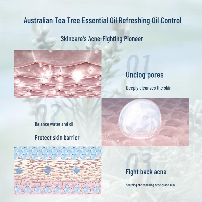 Adolph Men's Tea Tree Oil Control Shower Gel