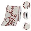 Christmas Ribbon for Craft Projects And Gift Wrapping 50 Yards 2.5 Inch