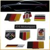 3D Premium Germană Germania Logo Harta Steag German pentru mașină Capotă Motor Aripă portbagaj Coadă Spate Decal Emblemă Insignă Autocolant