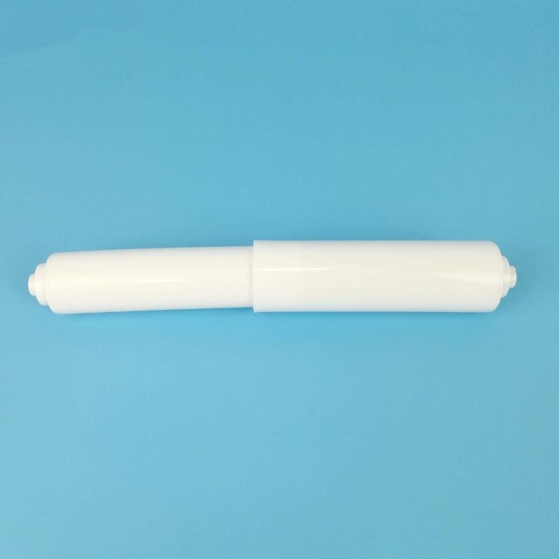 3pcs Toilet Paper Roller Plastic Spring Loaded White Black Toilet Paper Roller Bathroom Paper Holder Replacement Tool
