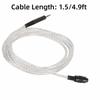 Flexible Silver Plated Earphone Cable for HD518 HD558 HD598 HD569 HD579 HD599 Upgrade Experience