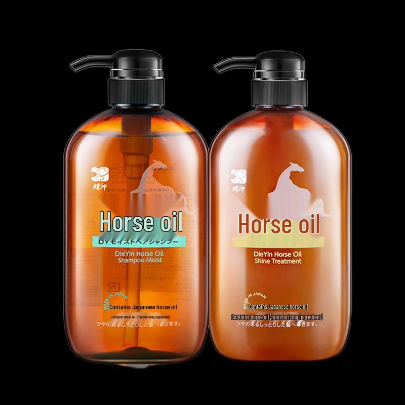 Dieyin Horse Oil Refreshing Shampoo & Nourishing Conditioner Set