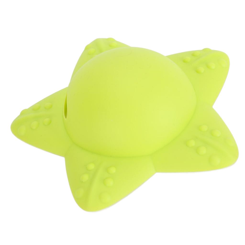 Bathtub Overflow Drain Cover Overflow Prevention Silicone Cartoon  Flat Drain Plug Green