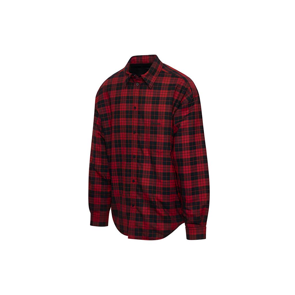 Balenciaga Shirts Men's Red Pointed Collar Moderate Other 642339TJO276167
