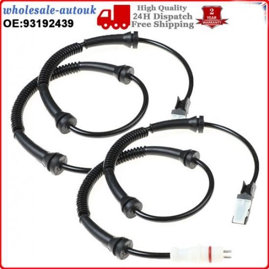 2x FOR NISSAN PRIMASTAR RENAULT TRAFIC VIVARO 1.9 2.5 DCi ABS SPEED SENSOR FRONT