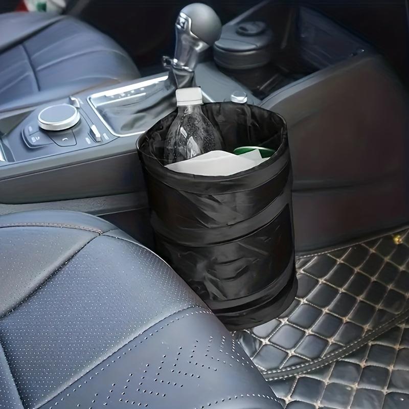 Car Trash Can Portable Durable Foldable Hanging Car Storage Bucket Chair Back Oxford Cloth Storage Bag Trash Can Storage Box