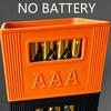 Battery Storage Box Beer Crate Type Battery Organiser With Stackable Design Stores 20 2A Or 30 3A Batteries Box