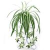 2PCS 65cm Artificial Plants Wall Hanging Chlorophytum Potted Green Plants PVC Fake Plants Simulation Flower Living Room Decor
